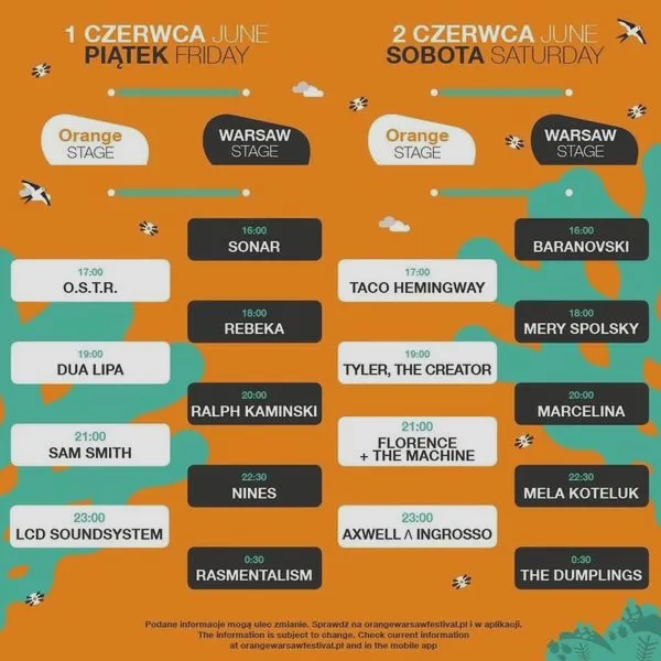 Jak zwrócić bilet na Orange Warsaw Festival — praktyczny poradnik