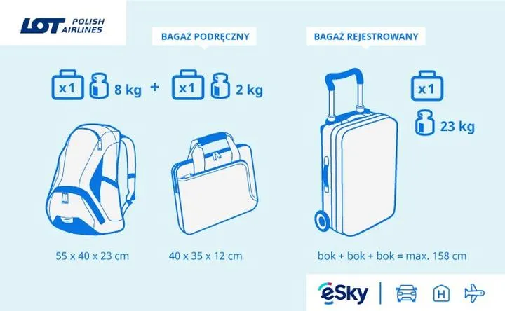 Jak łatwo dokupić bagaż rejestrowany w esky?