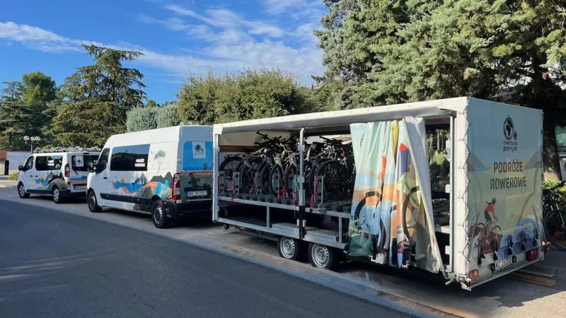 Alternatywne metody transportu roweru