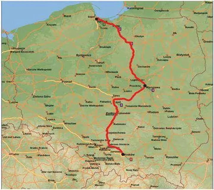 Alternatywy podróży samochód i pociąg