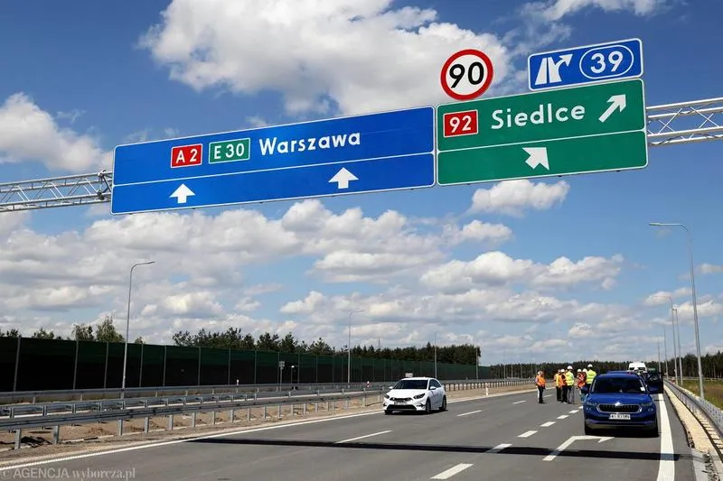 Bezpieczne wjeżdżanie na autostradę