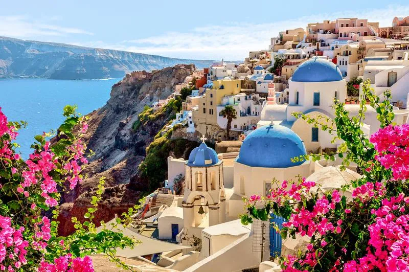 Czas lotu z Warszawy do Santorini