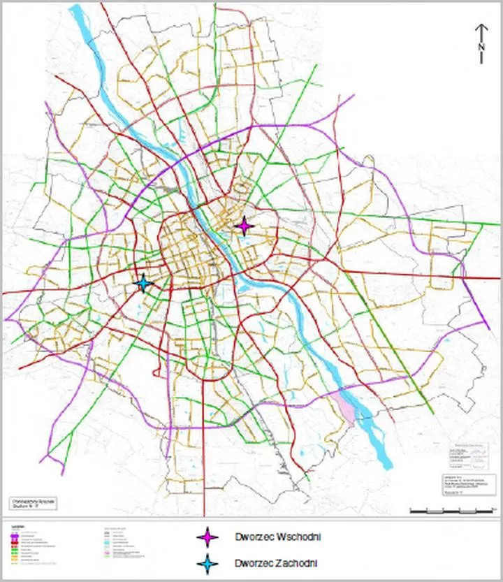 Dworce kolejowe w Warszawie