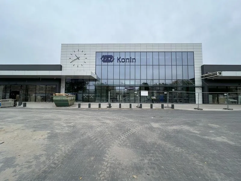 Otwarcie nowego dworca PKP w Koninie