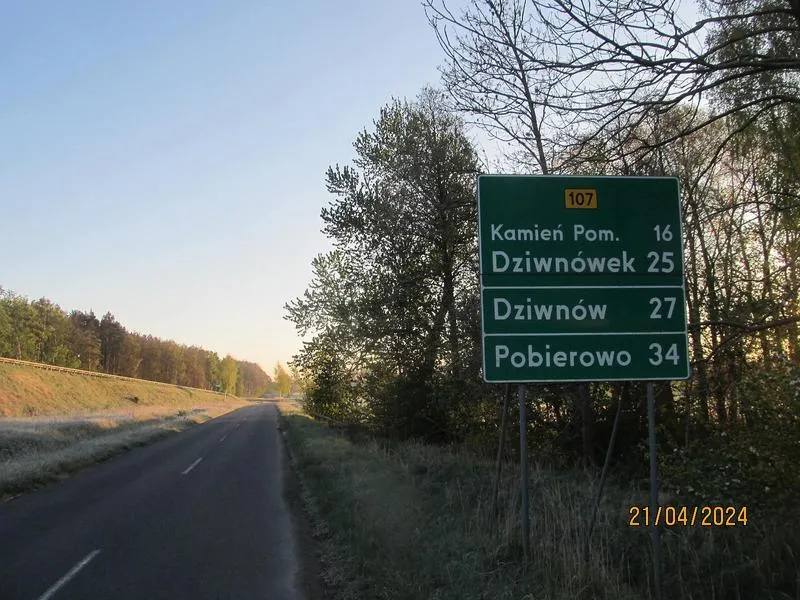 Planowanie trasy Szczecin–Rewal