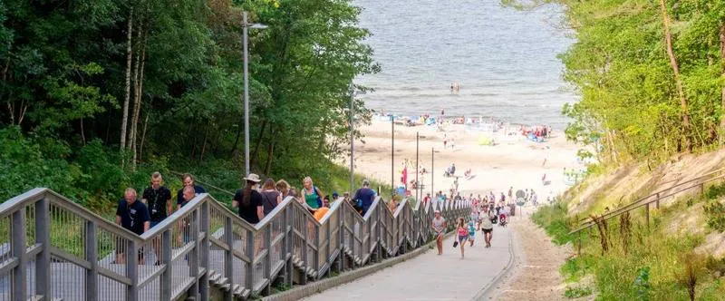 Szlaki turystyczne i sporty wodne Jastrzębia Góra